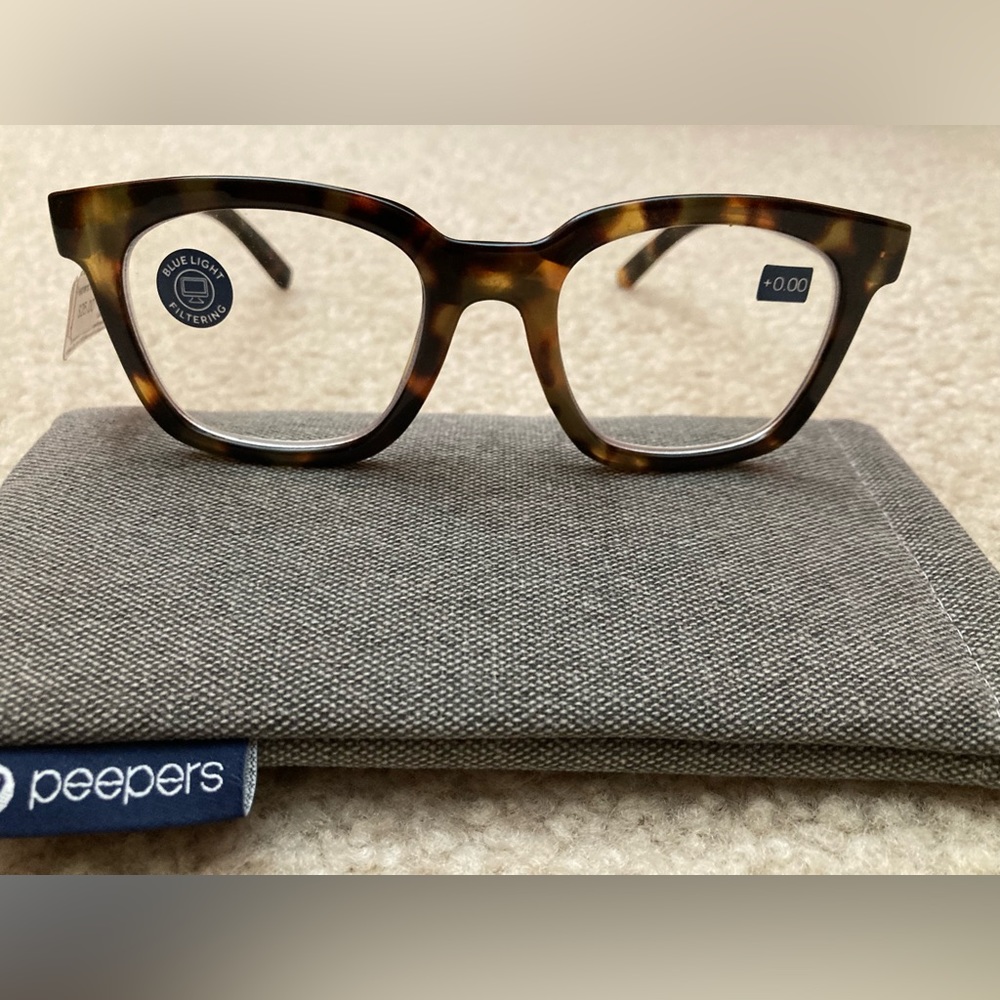 Peepers reading glasses +0